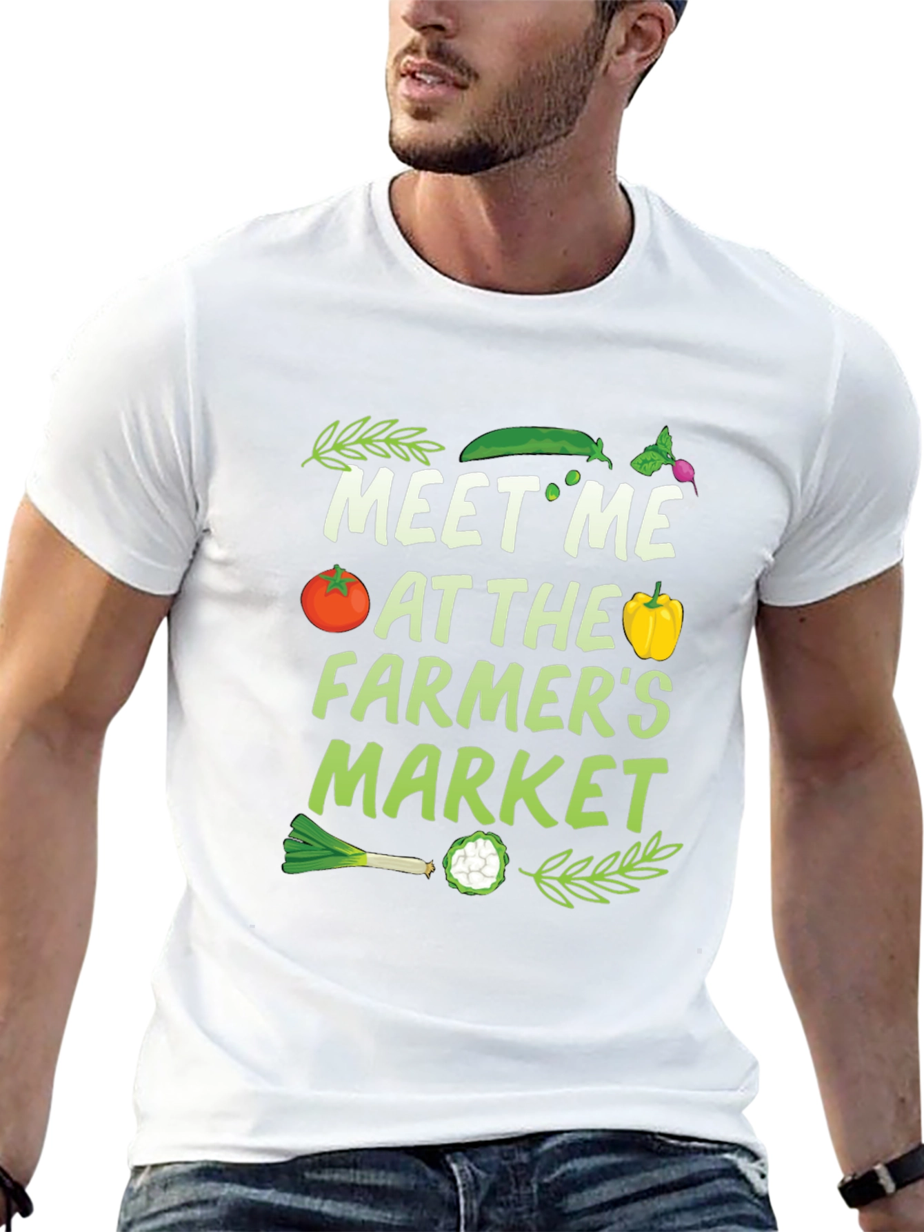 Farmers Market Graphic T-Shirt