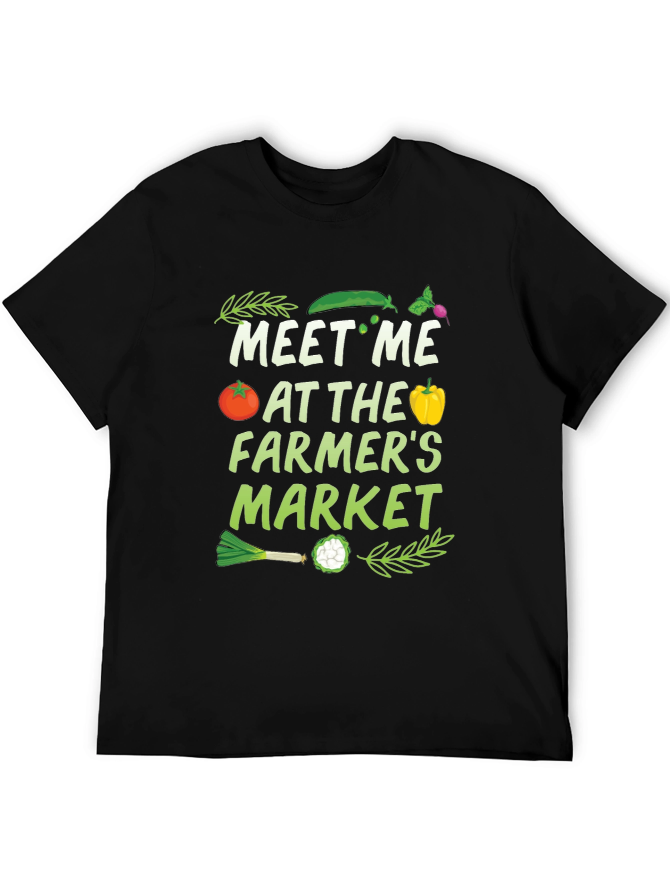 Farmers Market Graphic T-Shirt