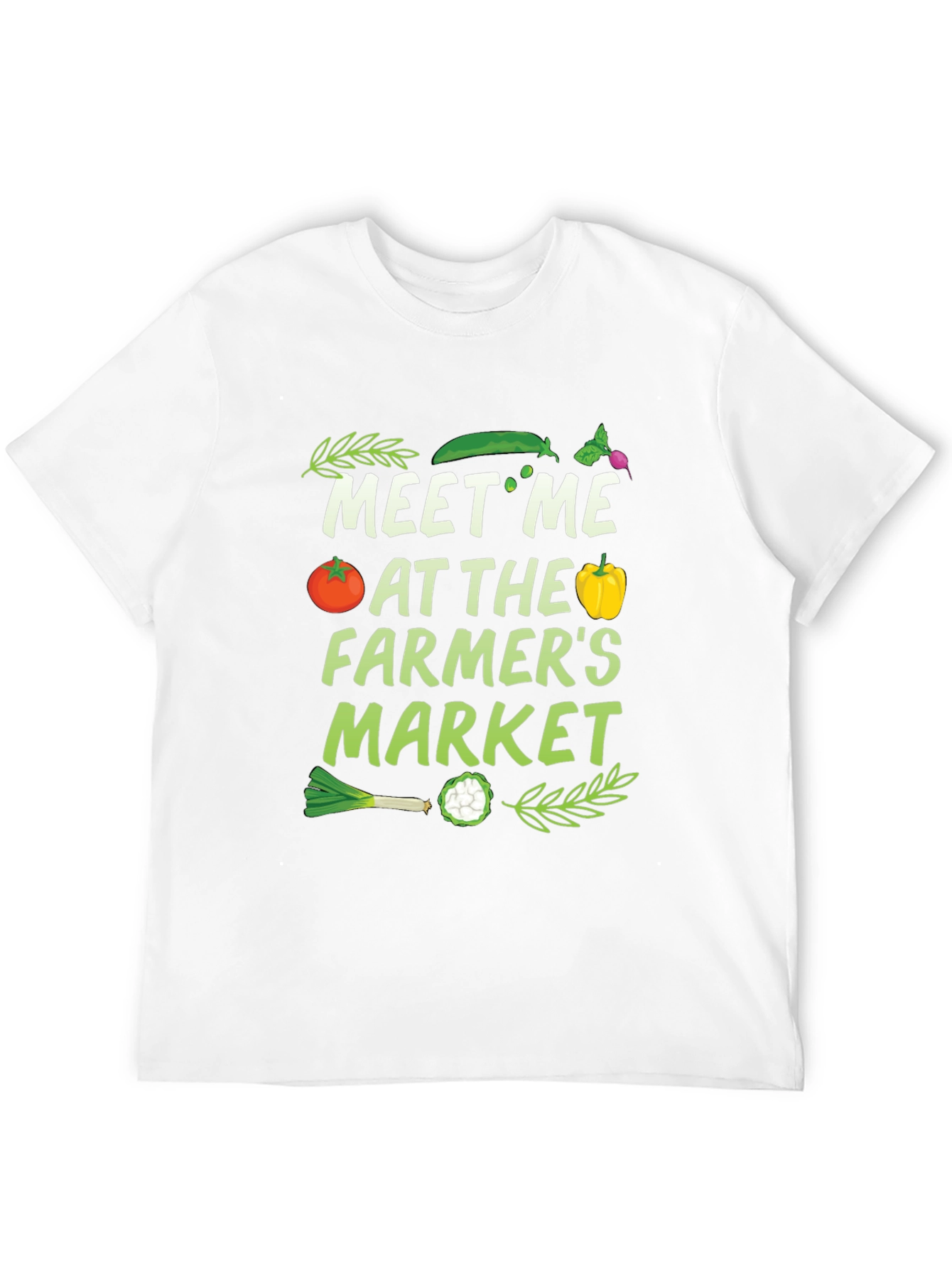 Farmers Market Graphic T-Shirt