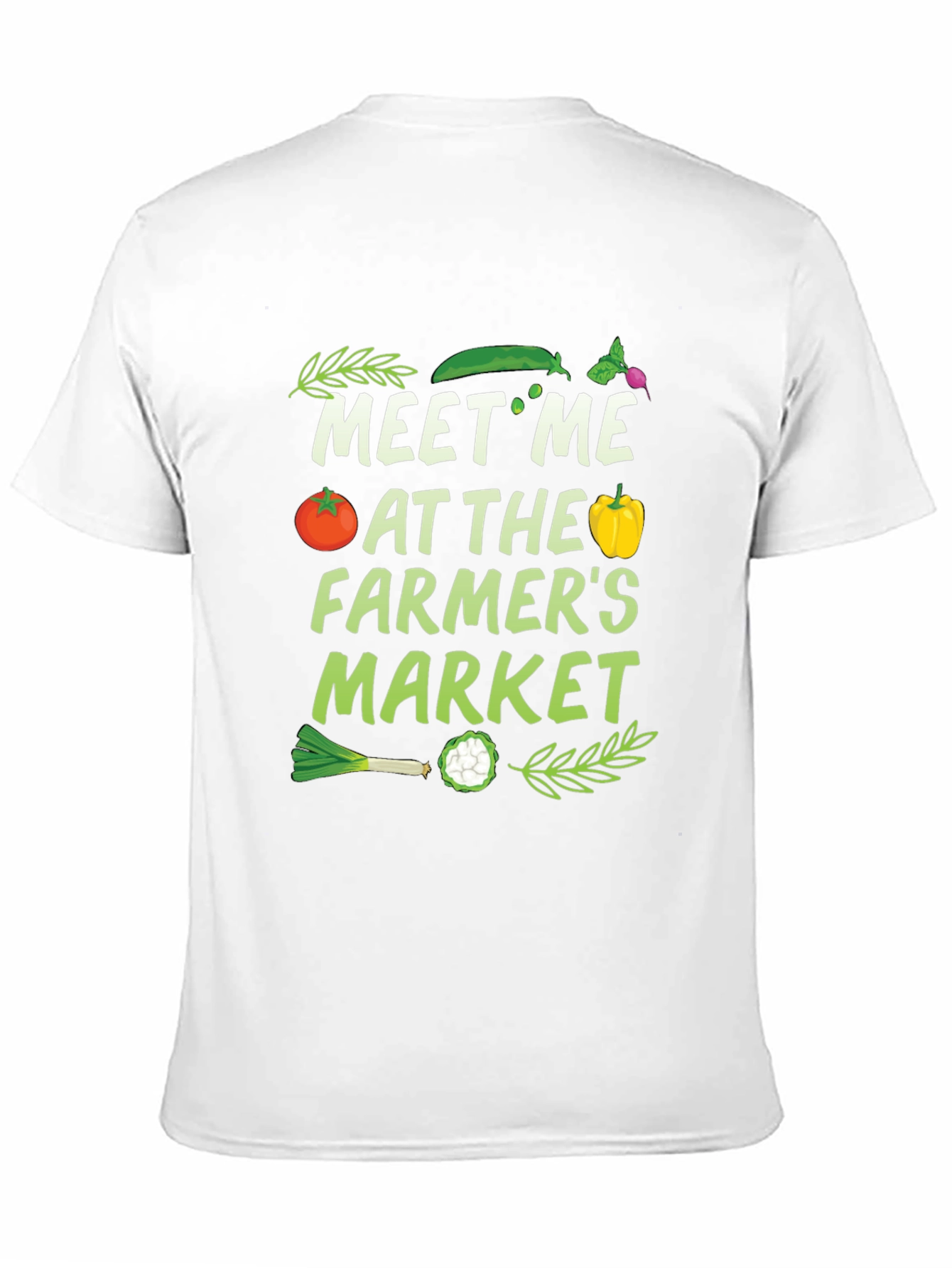 Farmers Market Graphic T-Shirt