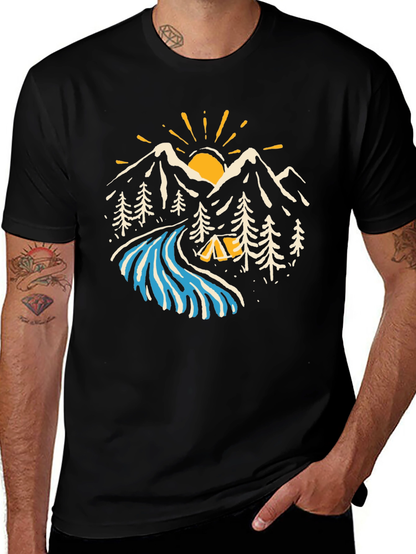 Mountain Adventure Graphic Tee