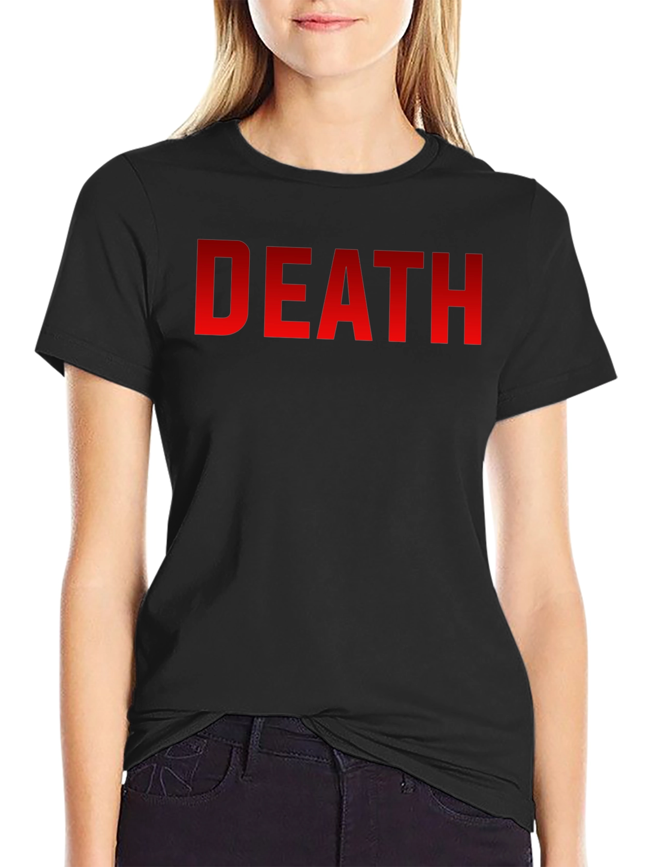 DEATH Graphic Tee - Bold Statement T-Shirt