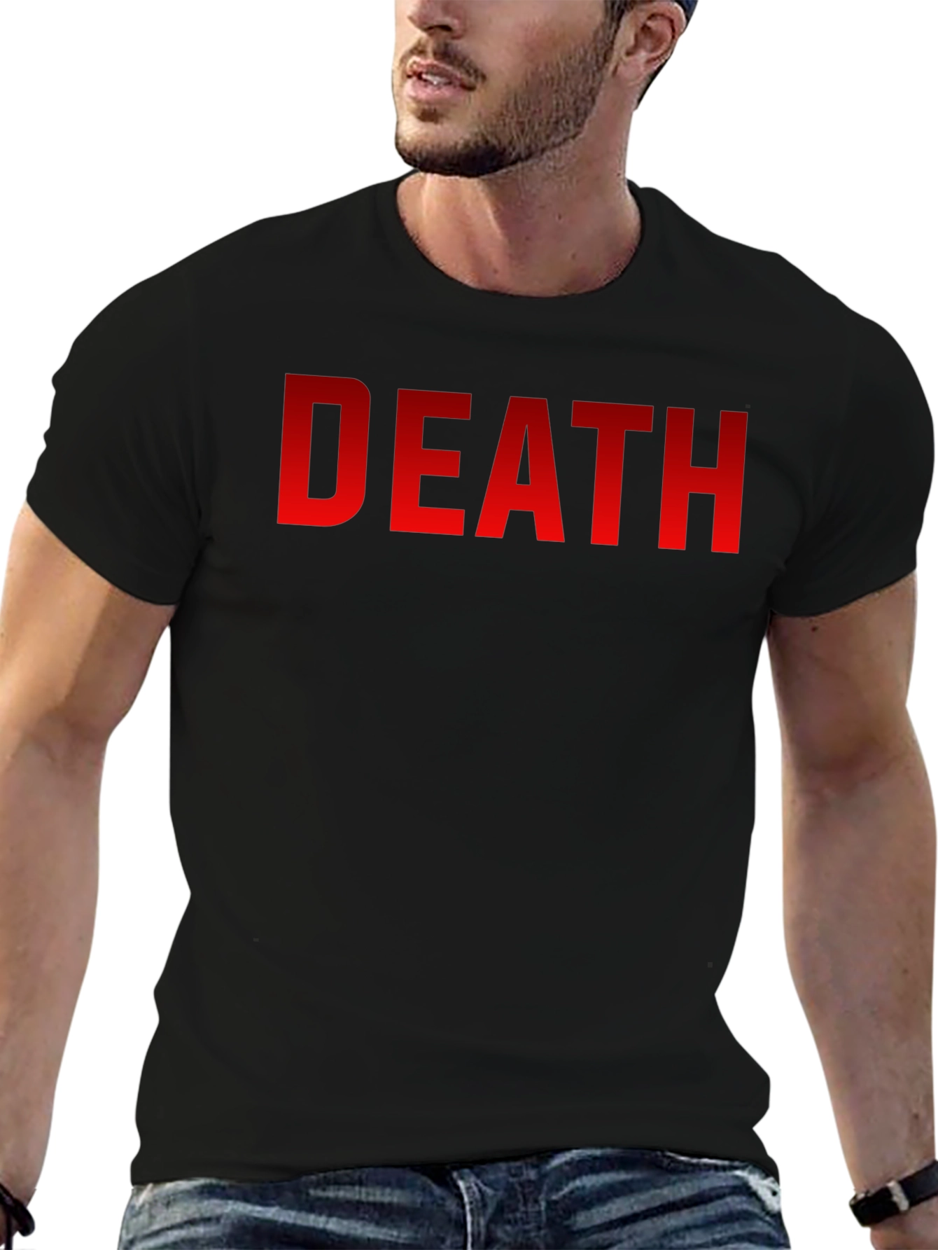DEATH Graphic Tee - Bold Statement T-Shirt