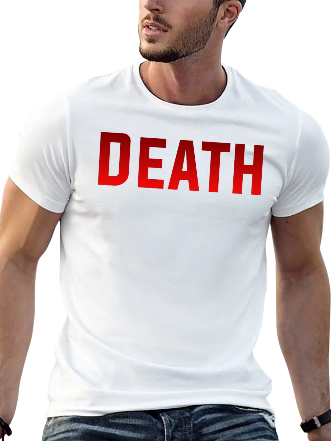 DEATH Graphic Tee - Bold Statement T-Shirt