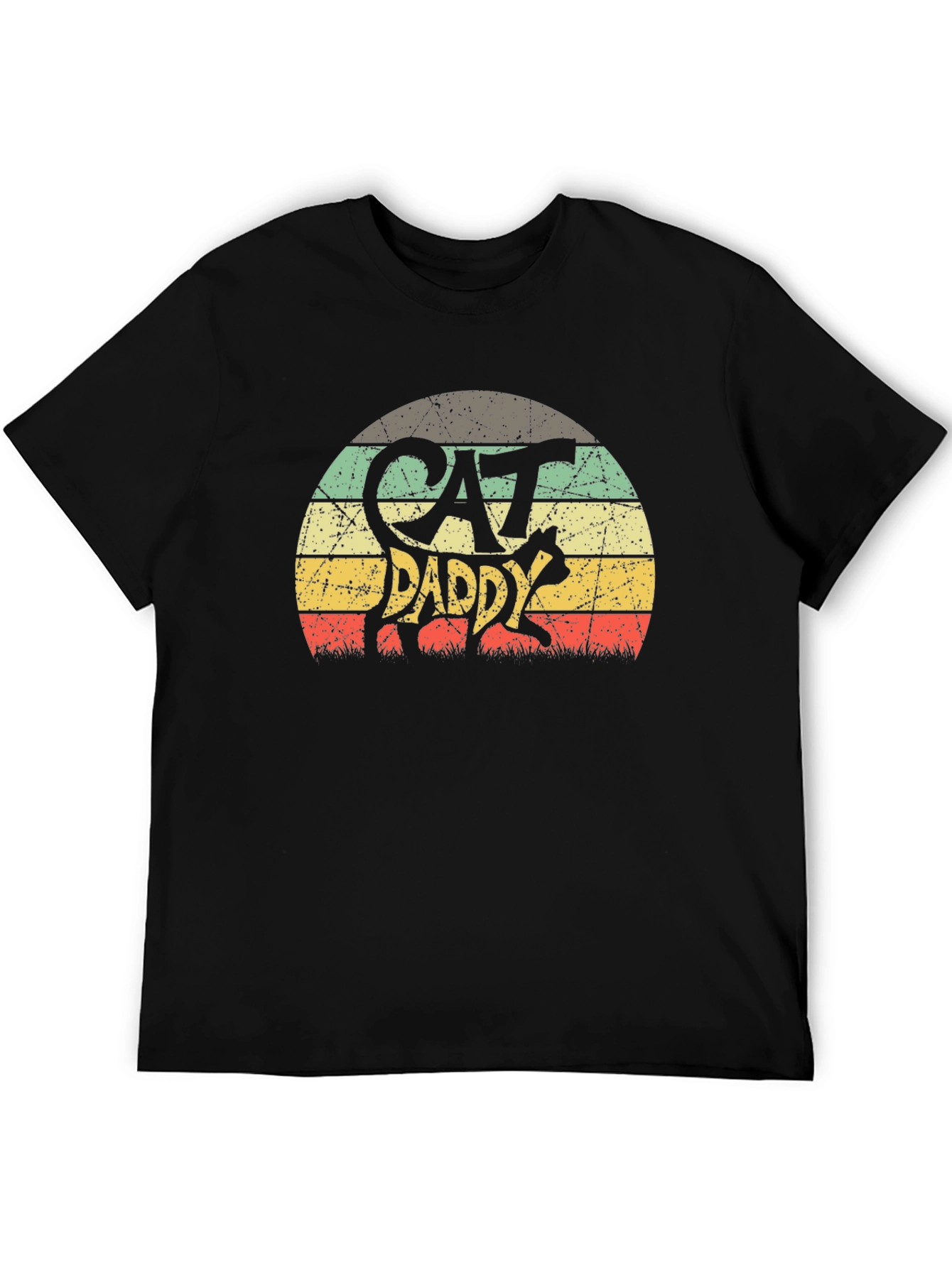 Retro Cat Daddy Graphic Tee