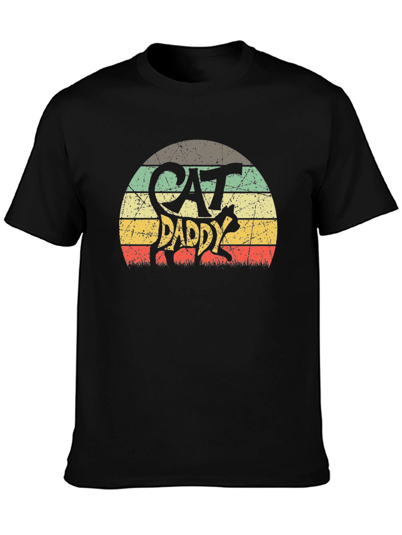 Retro Cat Daddy Graphic Tee
