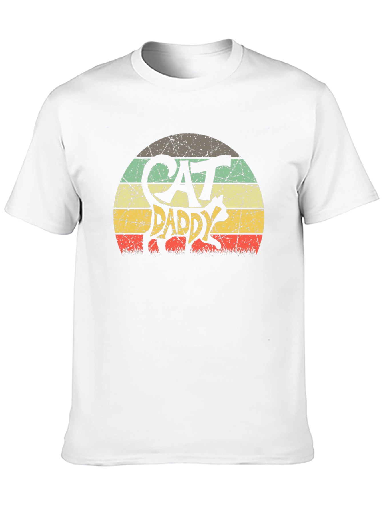 Retro Cat Daddy Graphic Tee