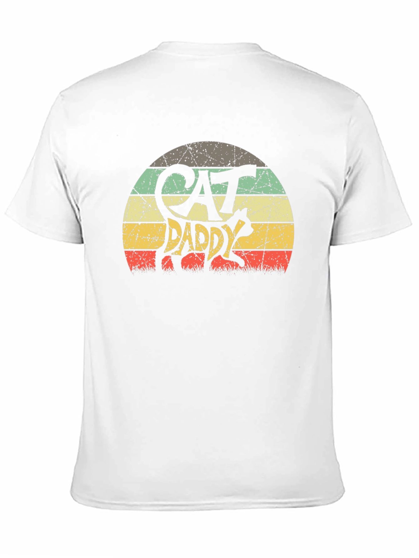 Retro Cat Daddy Graphic Tee