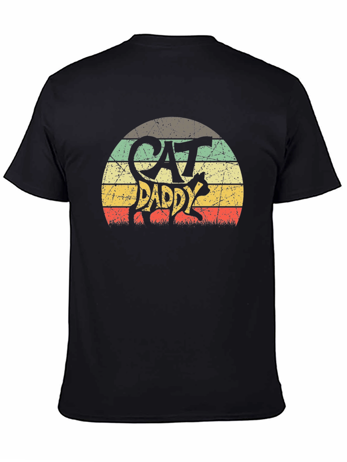 Retro Cat Daddy Graphic Tee