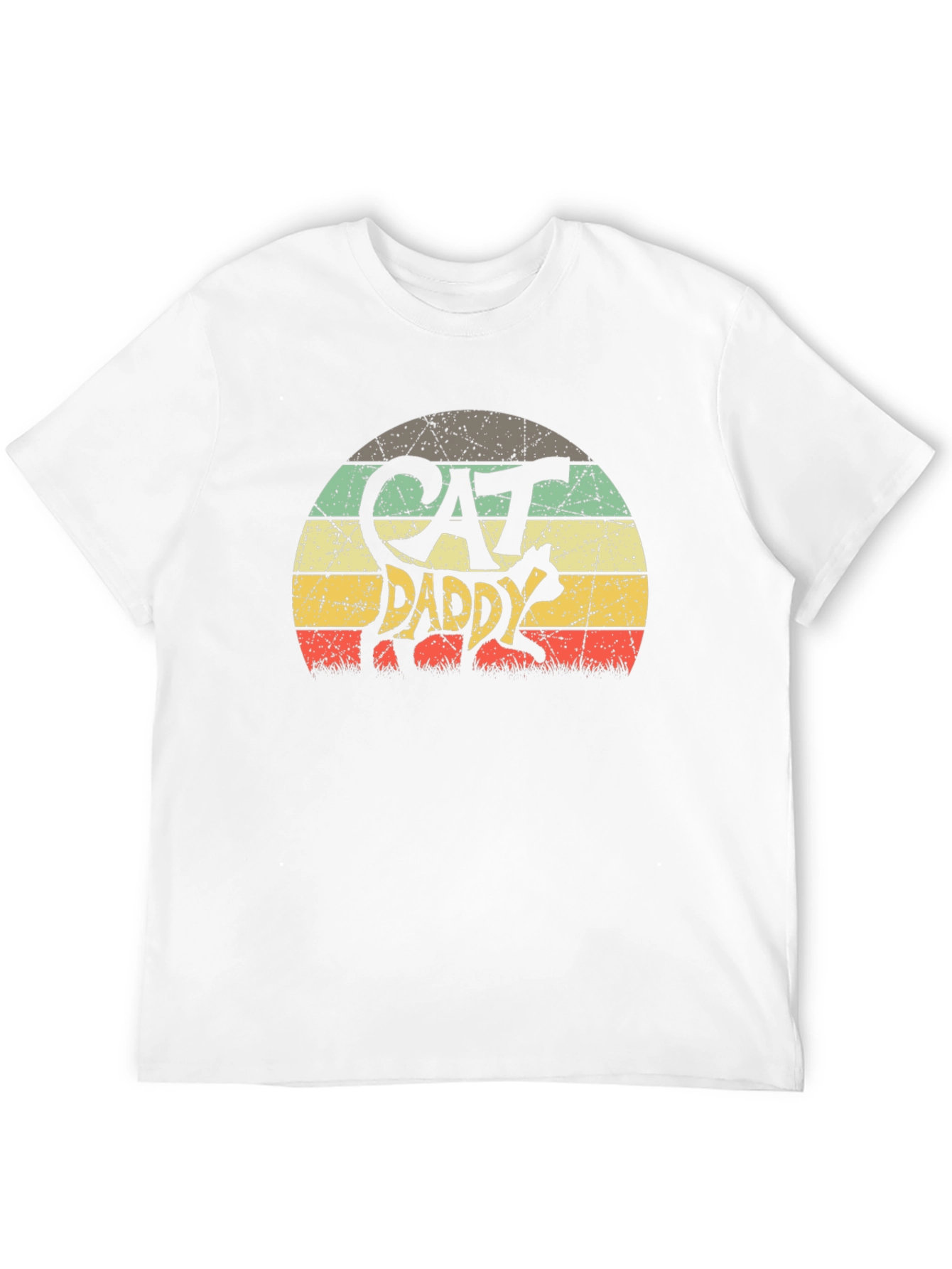Retro Cat Daddy Graphic Tee