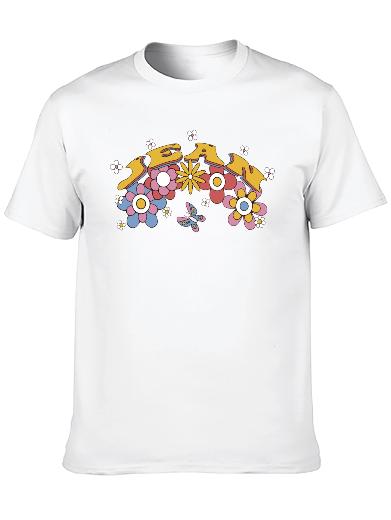 Retro Floral T-Shirt - Groovy Design