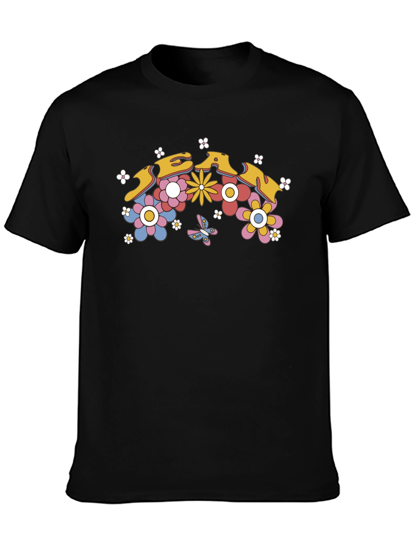 Retro Floral T-Shirt - Groovy Design