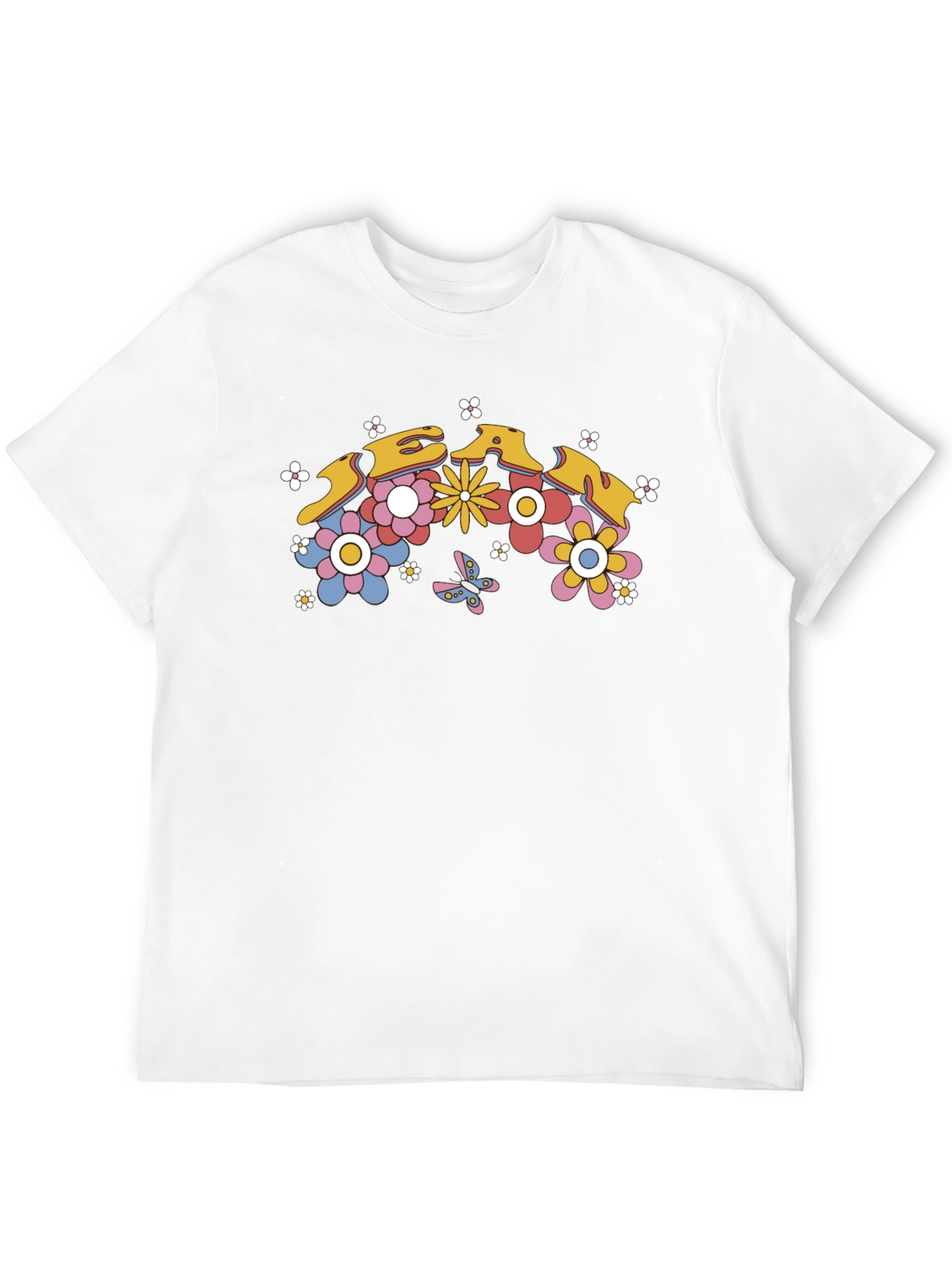 Retro Floral T-Shirt - Groovy Design