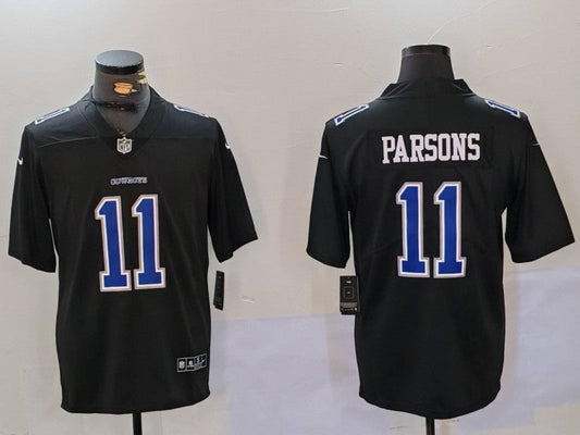 Men's Dallas Cowboys Micah Parsons Black Game Player Jerseys