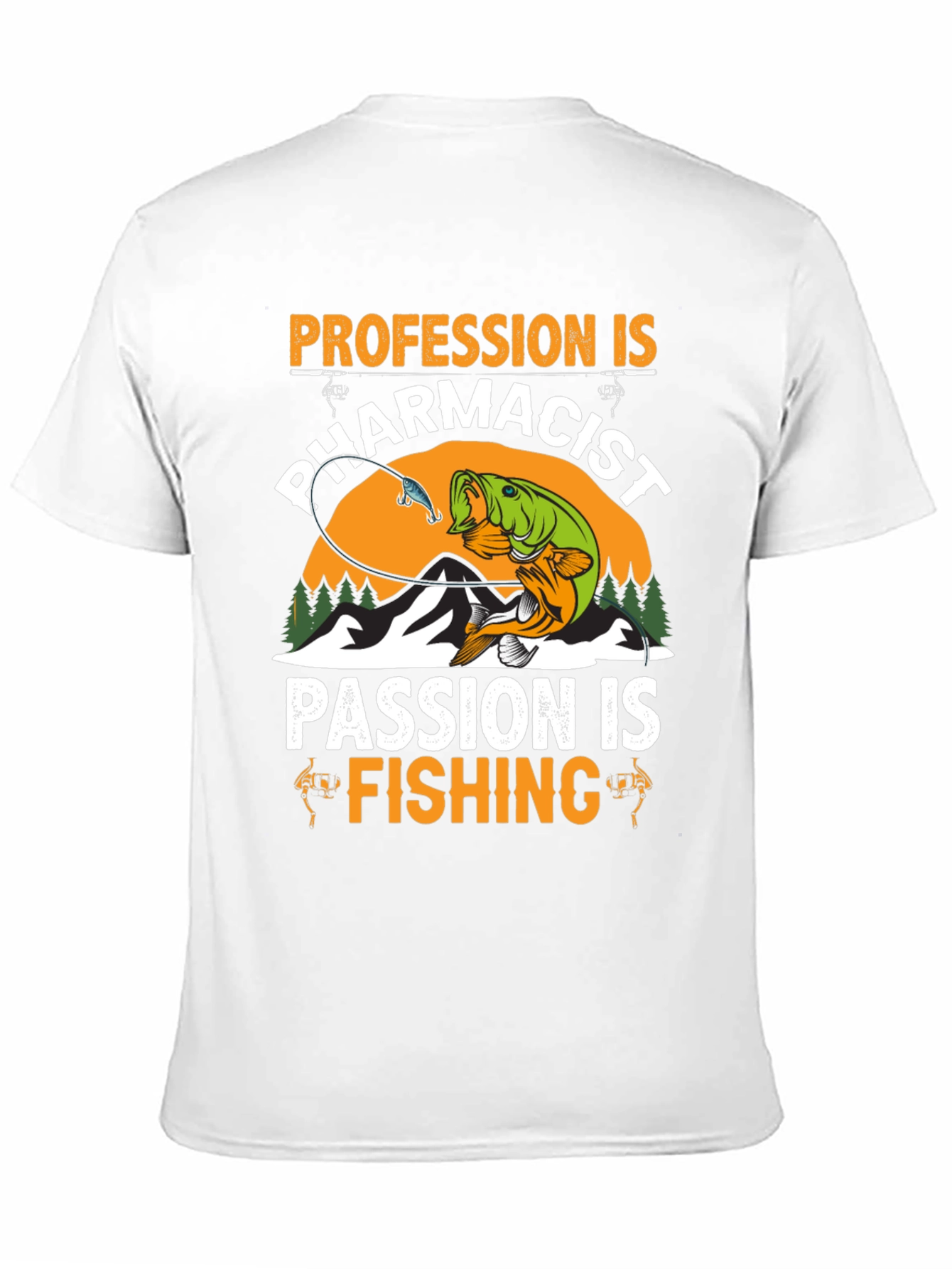 Pharmacist Fishing Passion T-Shirt