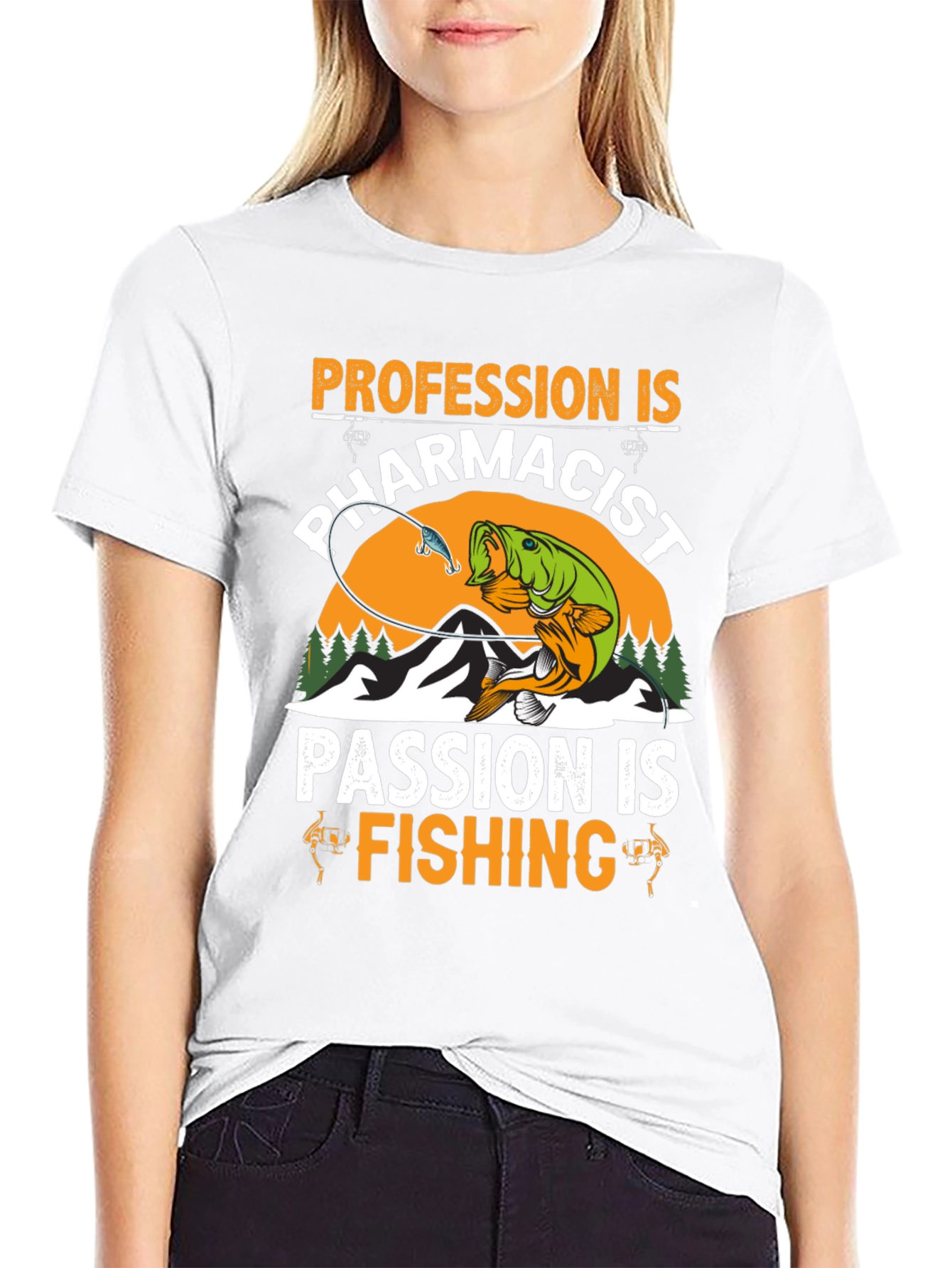Pharmacist Fishing Passion T-Shirt