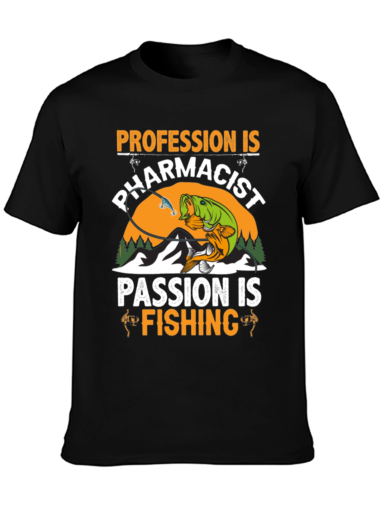 Pharmacist Fishing Passion T-Shirt