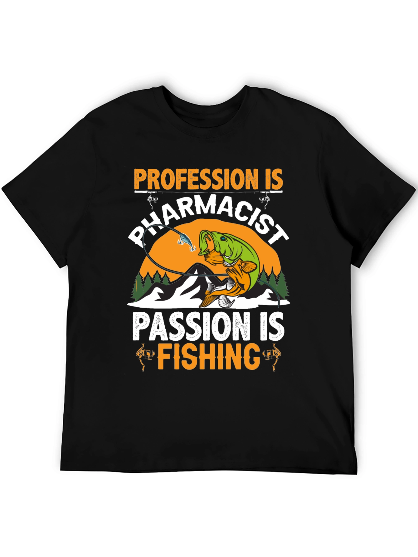 Pharmacist Fishing Passion T-Shirt