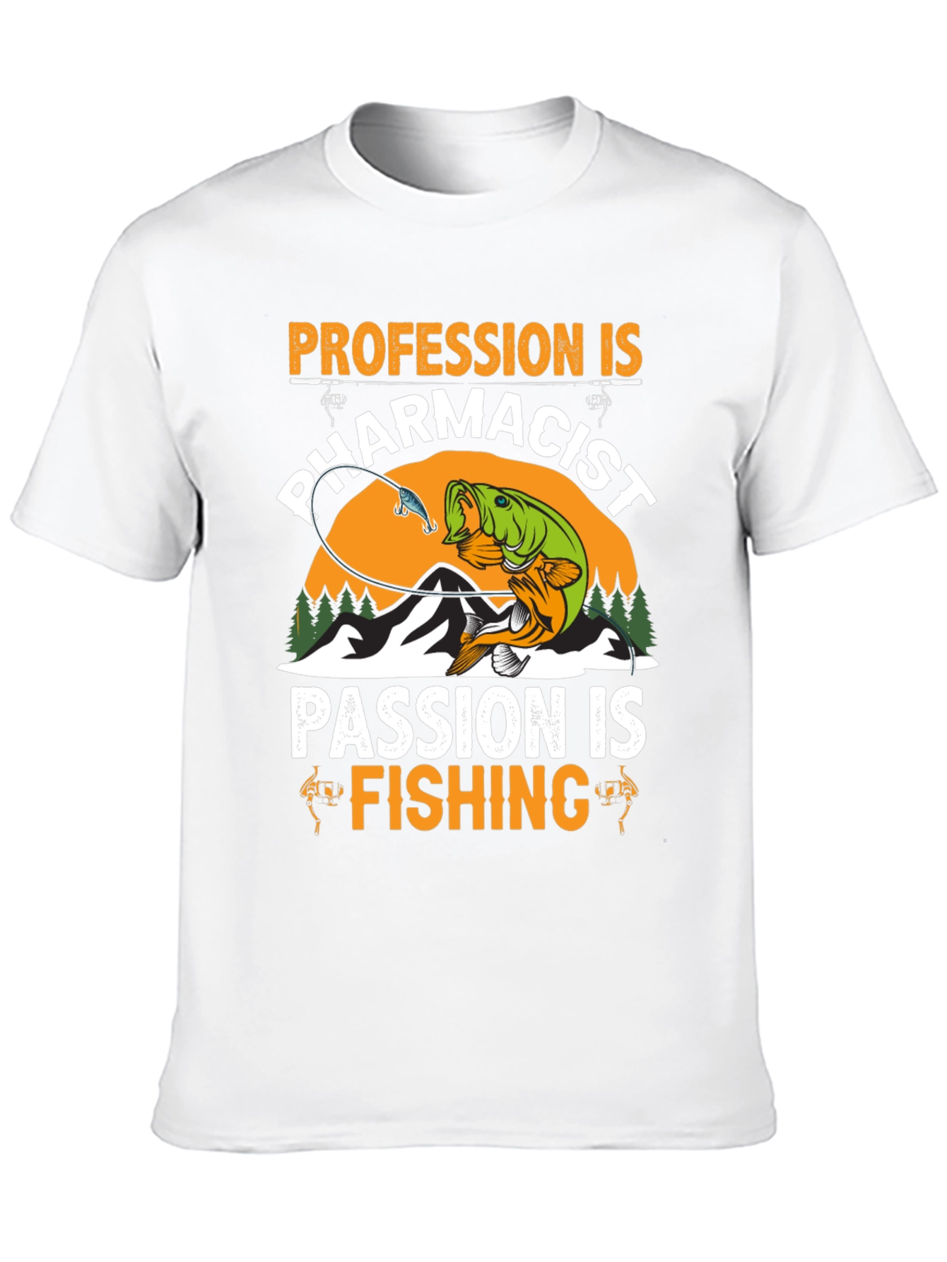Pharmacist Fishing Passion T-Shirt