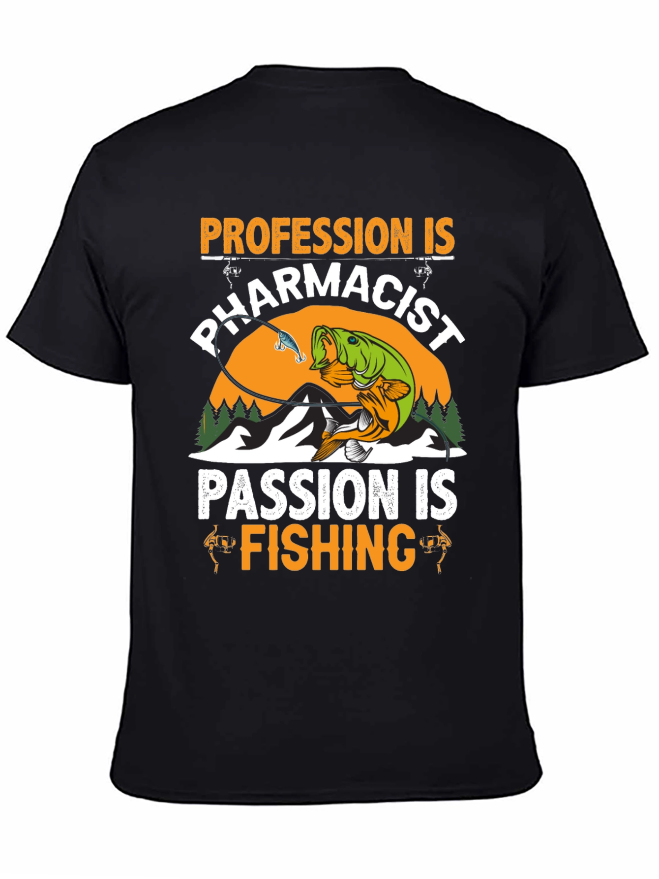 Pharmacist Fishing Passion T-Shirt
