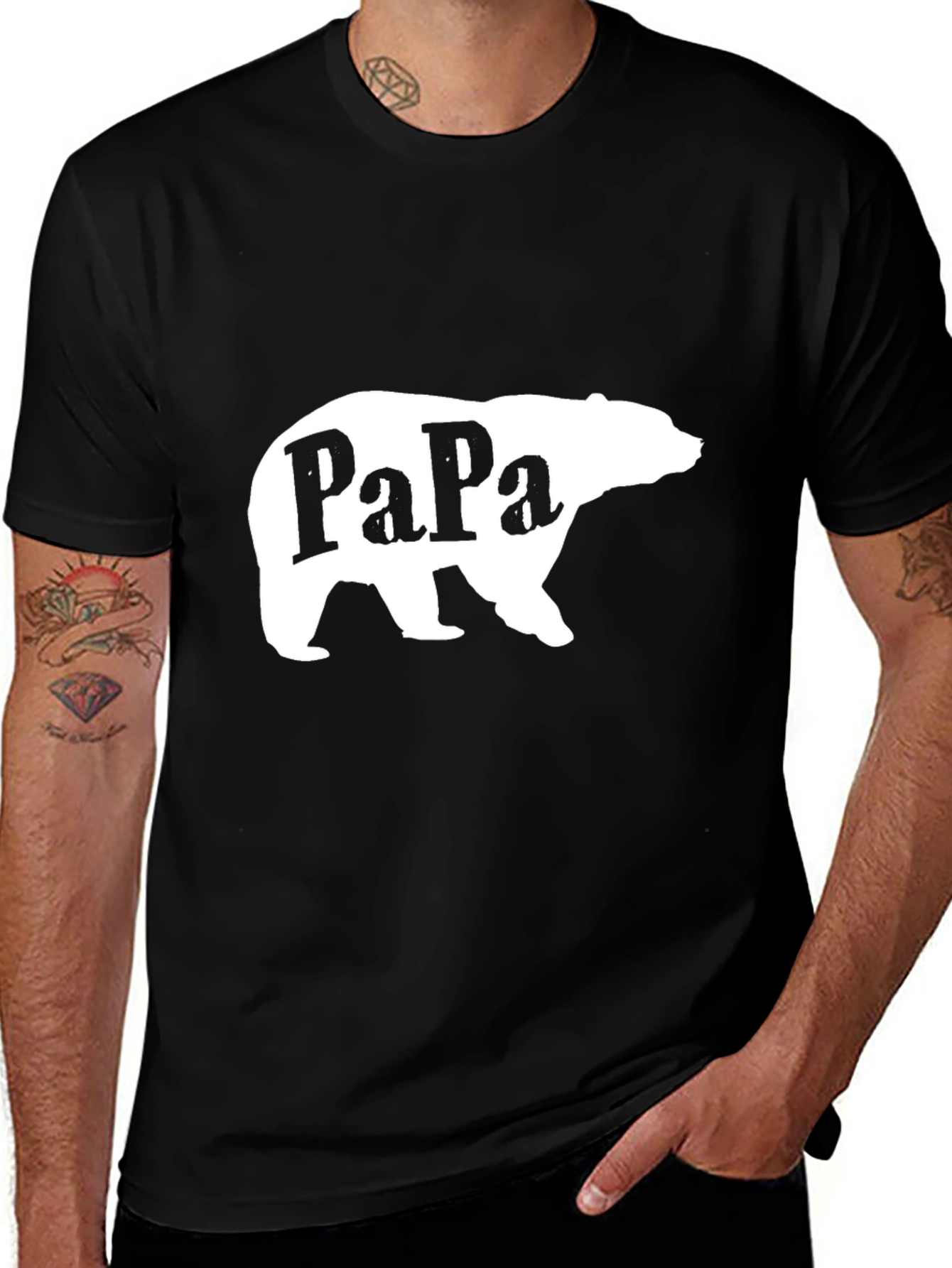 Papa Bear T-Shirt - Fathers Day Gift