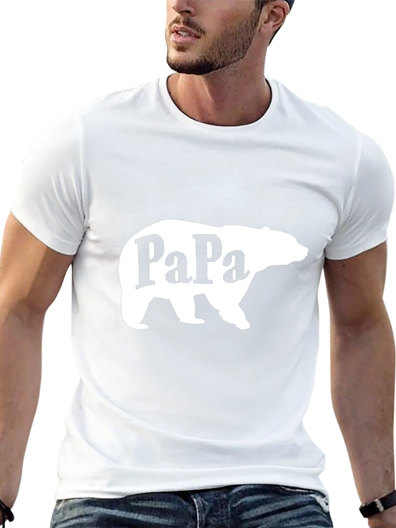 Papa Bear T-Shirt - Fathers Day Gift
