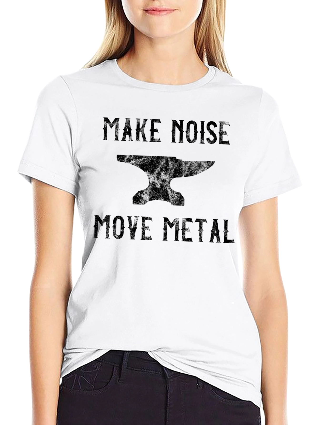 Make Noise Move Metal Blacksmith T-Shirt