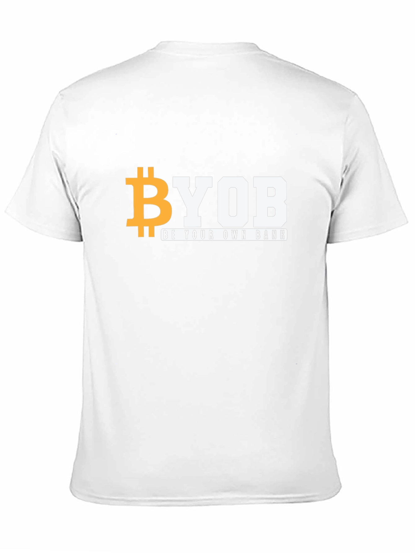BYOB Bitcoin Black T-Shirt - Be Your Own Bank