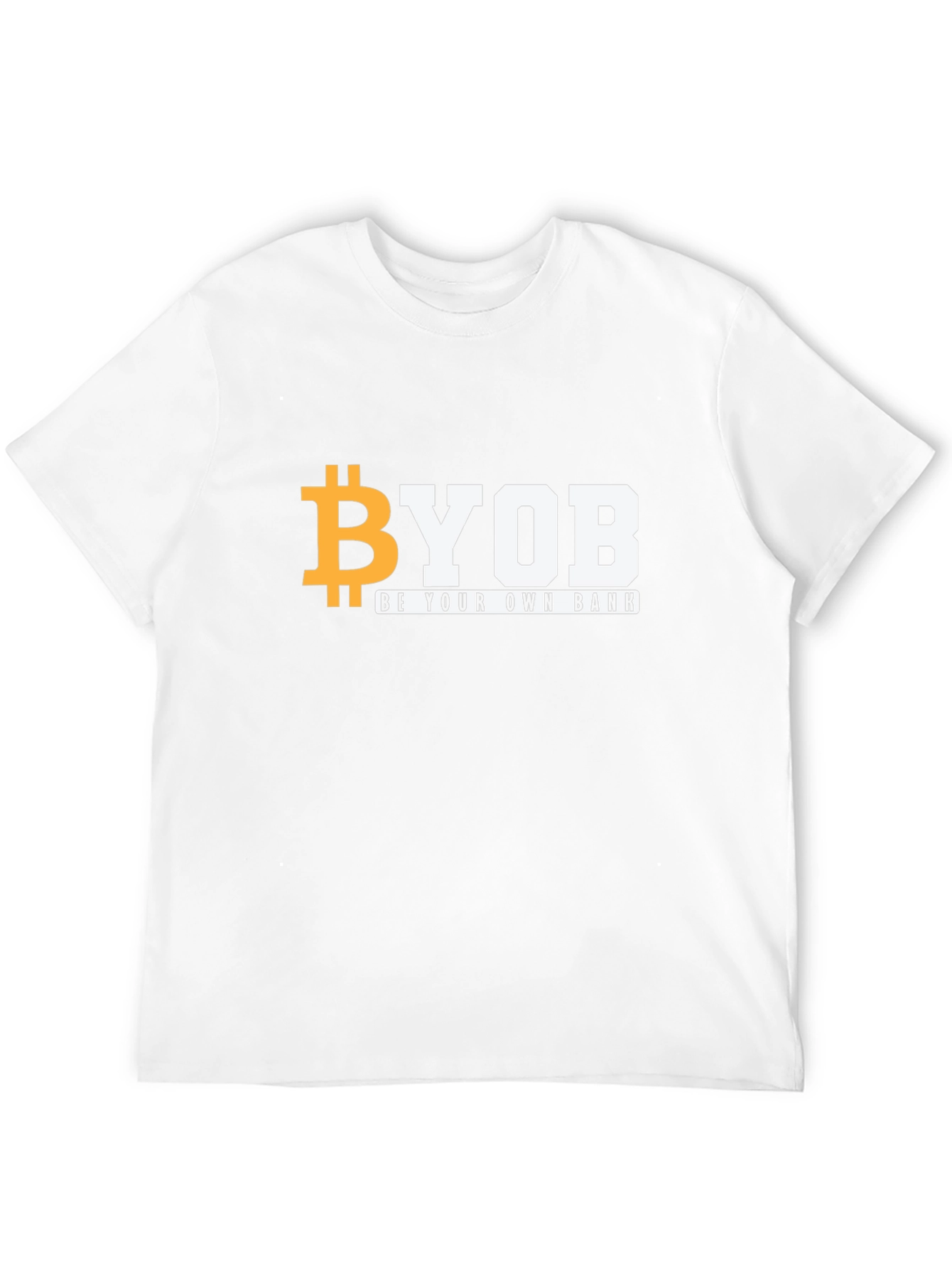 BYOB Bitcoin Black T-Shirt - Be Your Own Bank