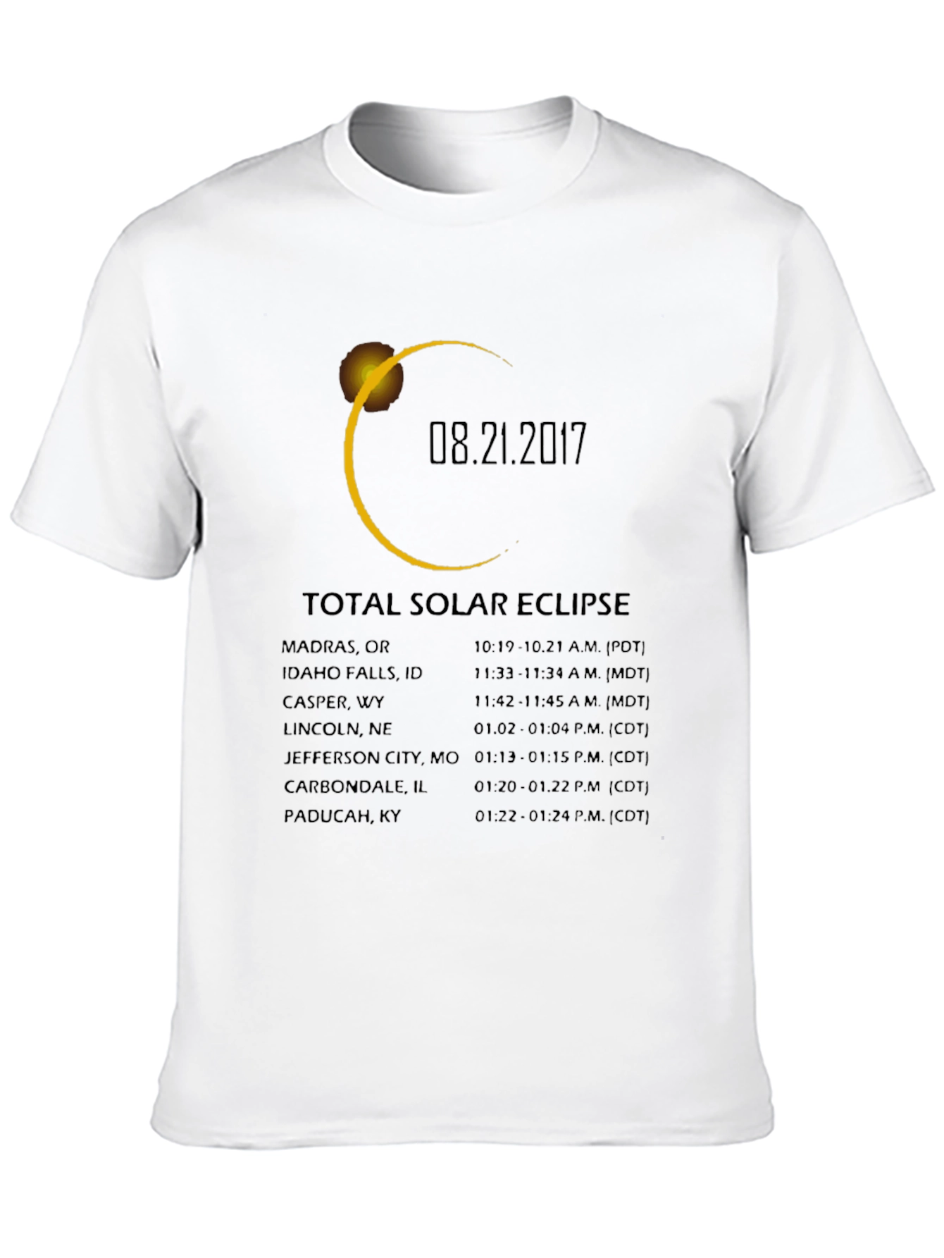 Total Solar Eclipse 2017 T-Shirt