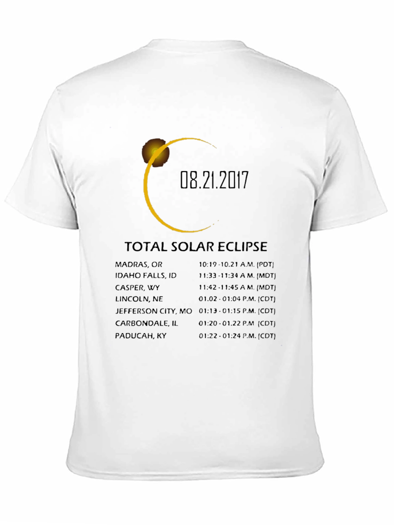 Total Solar Eclipse 2017 T-Shirt