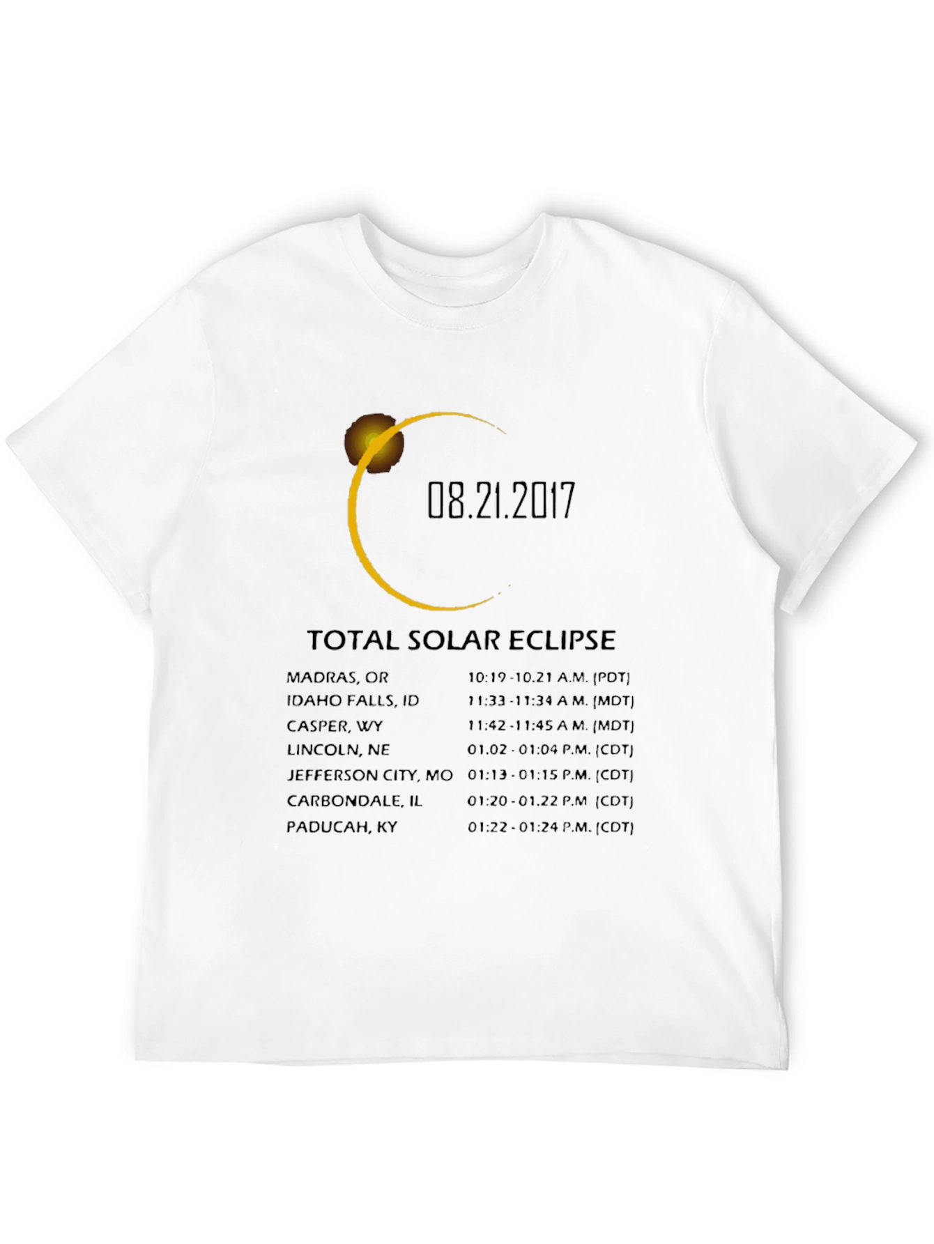 Total Solar Eclipse 2017 T-Shirt
