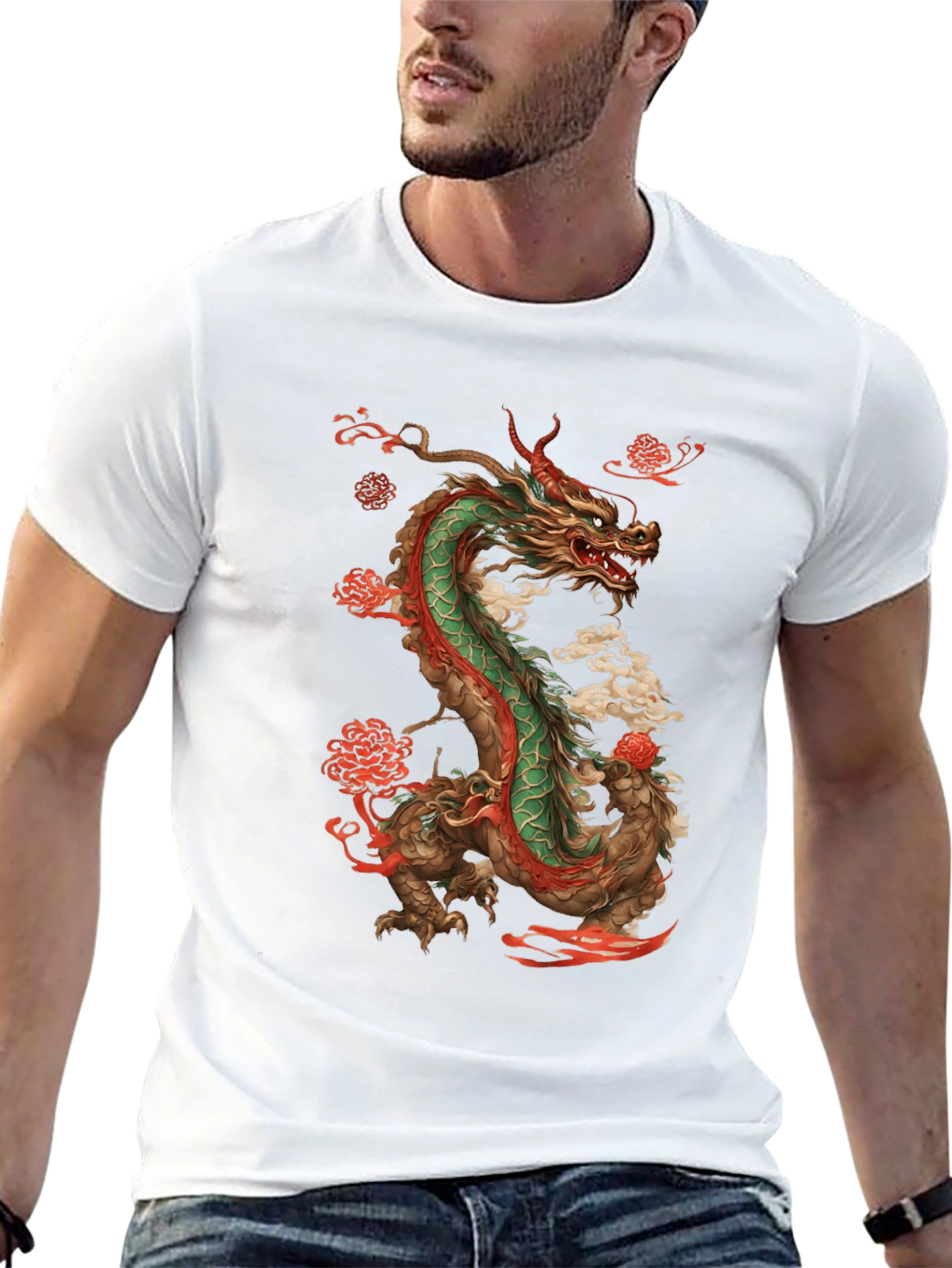 Dragon Graphic T-Shirt - Unique Design