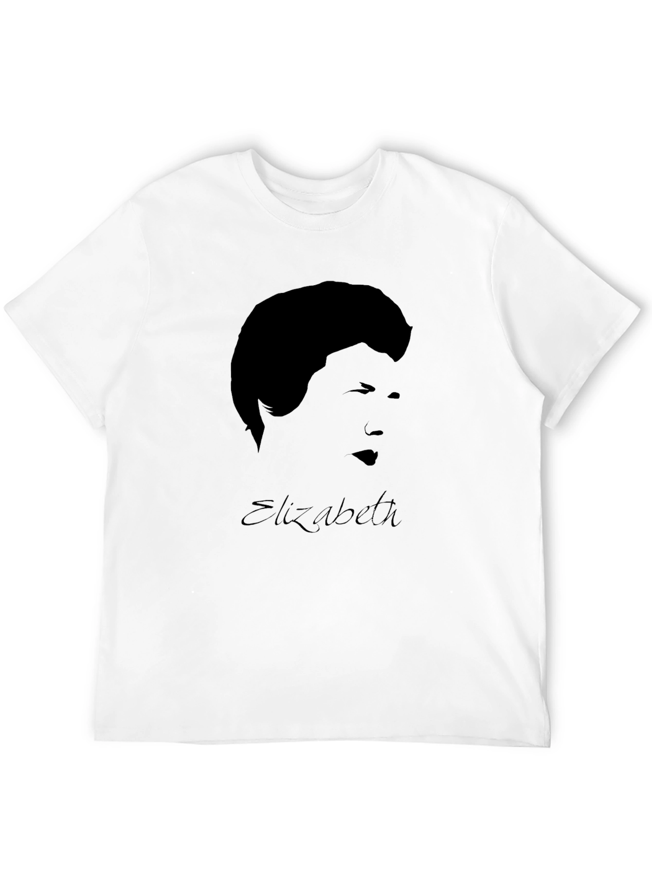 Elizabeth Graphic Black T-Shirt