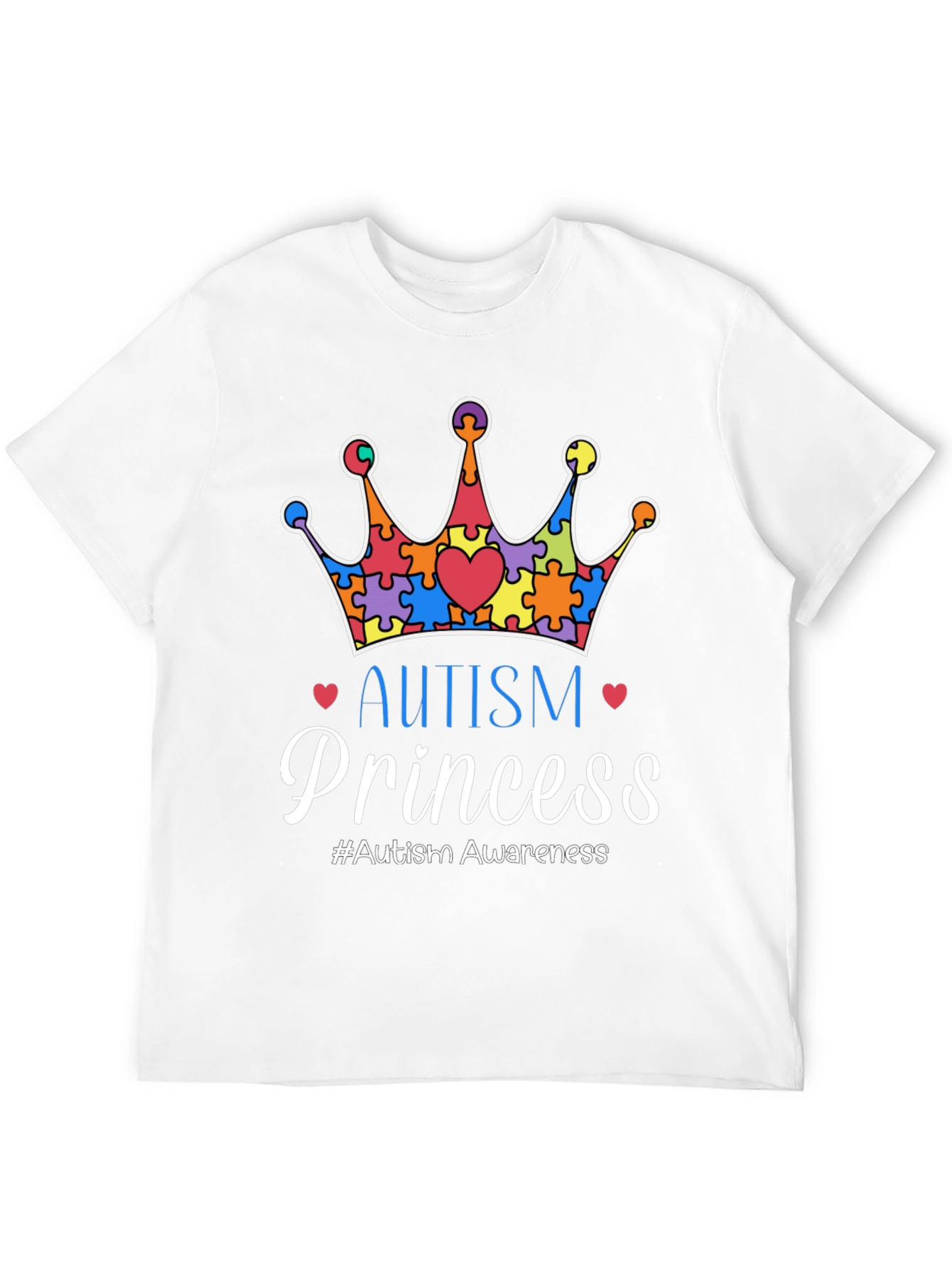 Autism Awareness Princess T-Shirt