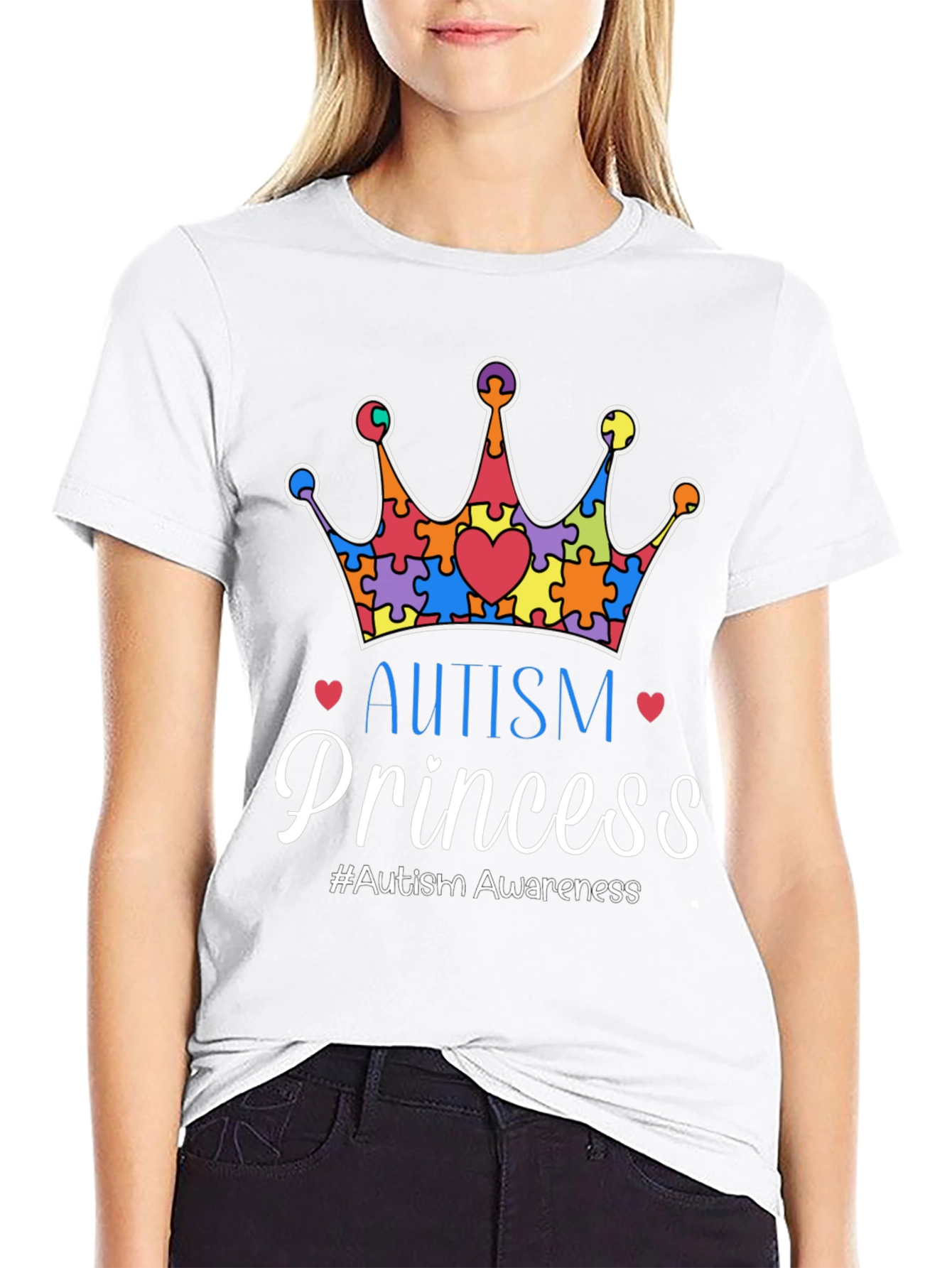 Autism Awareness Princess T-Shirt