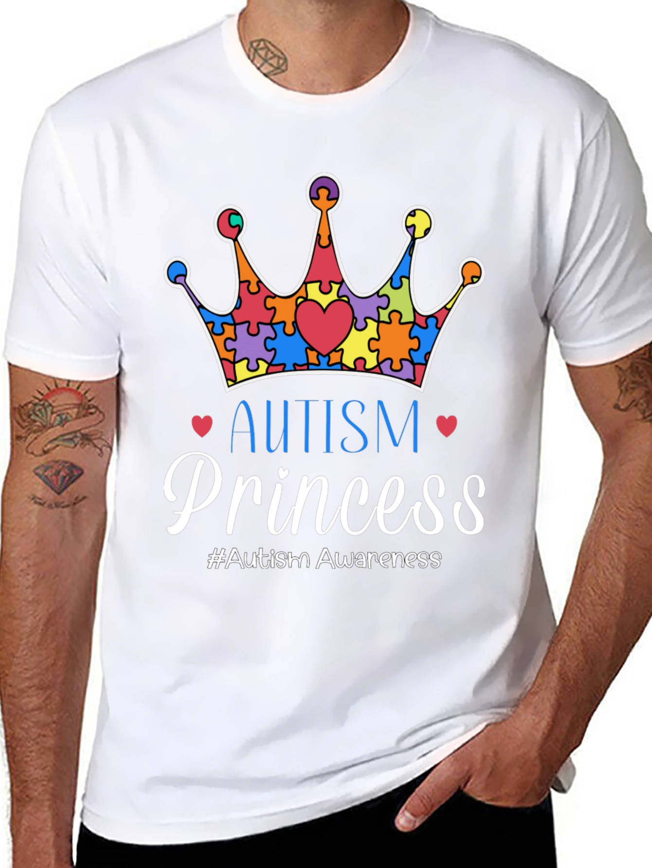 Autism Awareness Princess T-Shirt