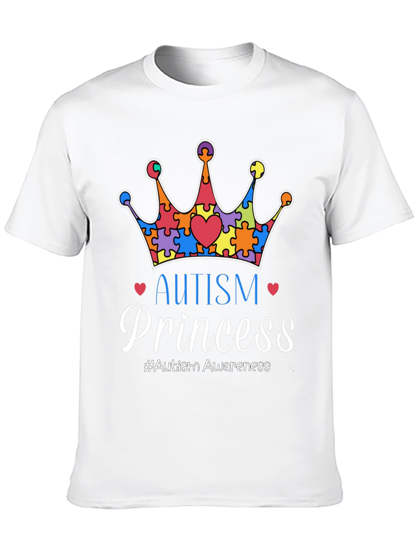 Autism Awareness Princess T-Shirt