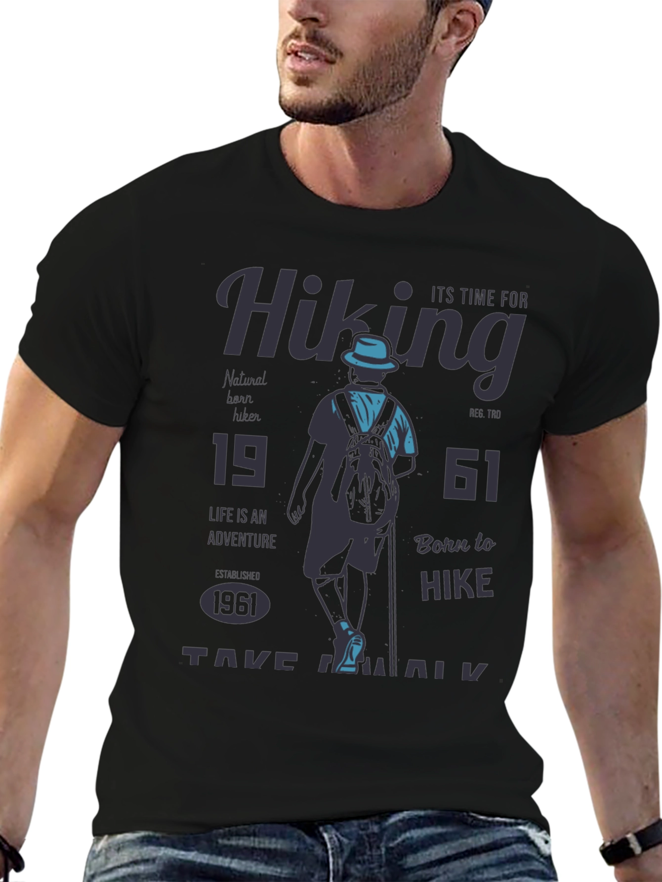 Hiking Adventure Graphic T-Shirt