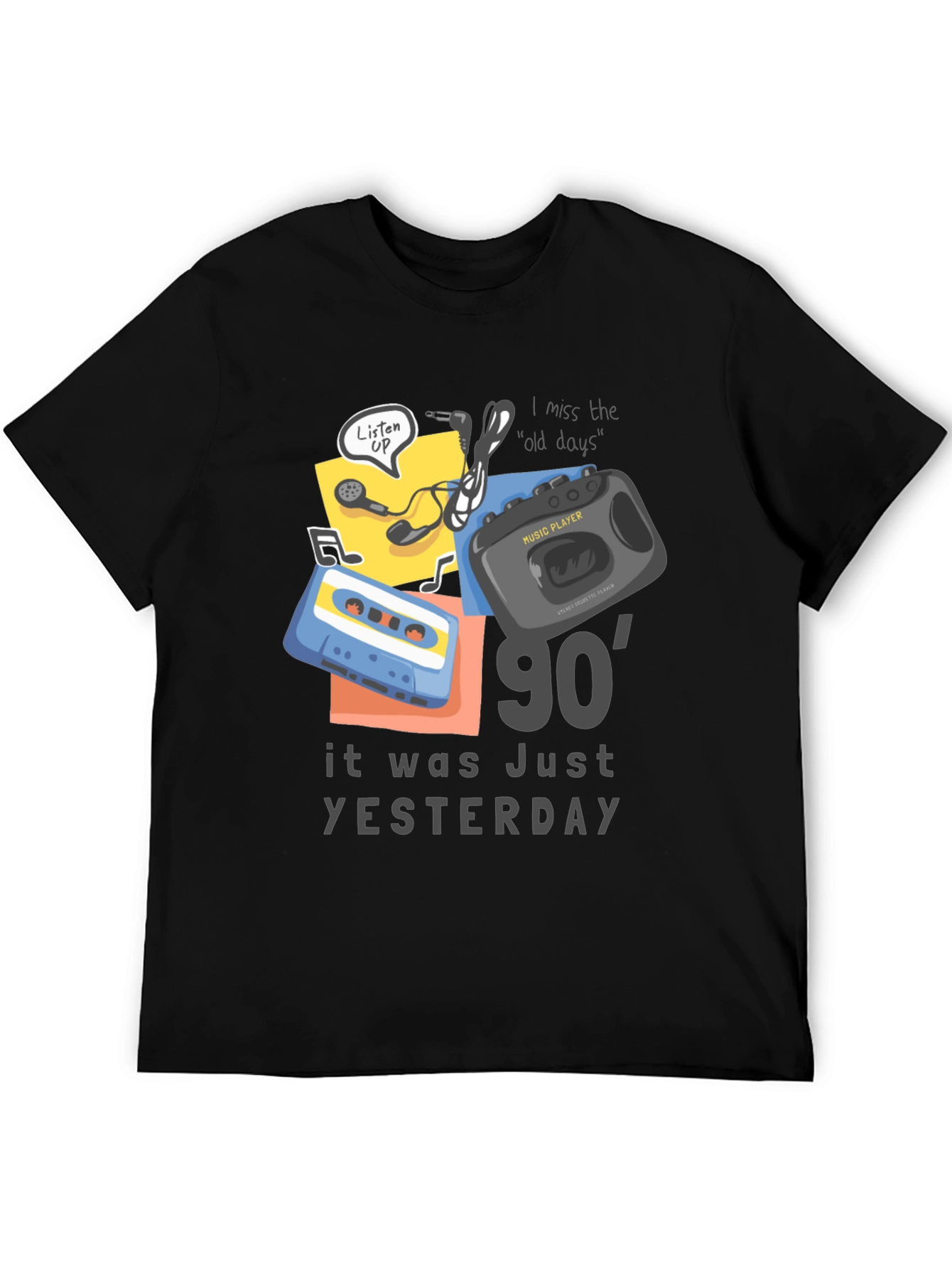 90s Throwback Graphic Tee - Music Nostalgia