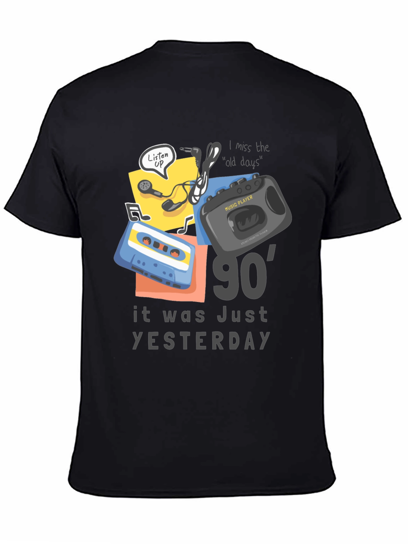 90s Throwback Graphic Tee - Music Nostalgia