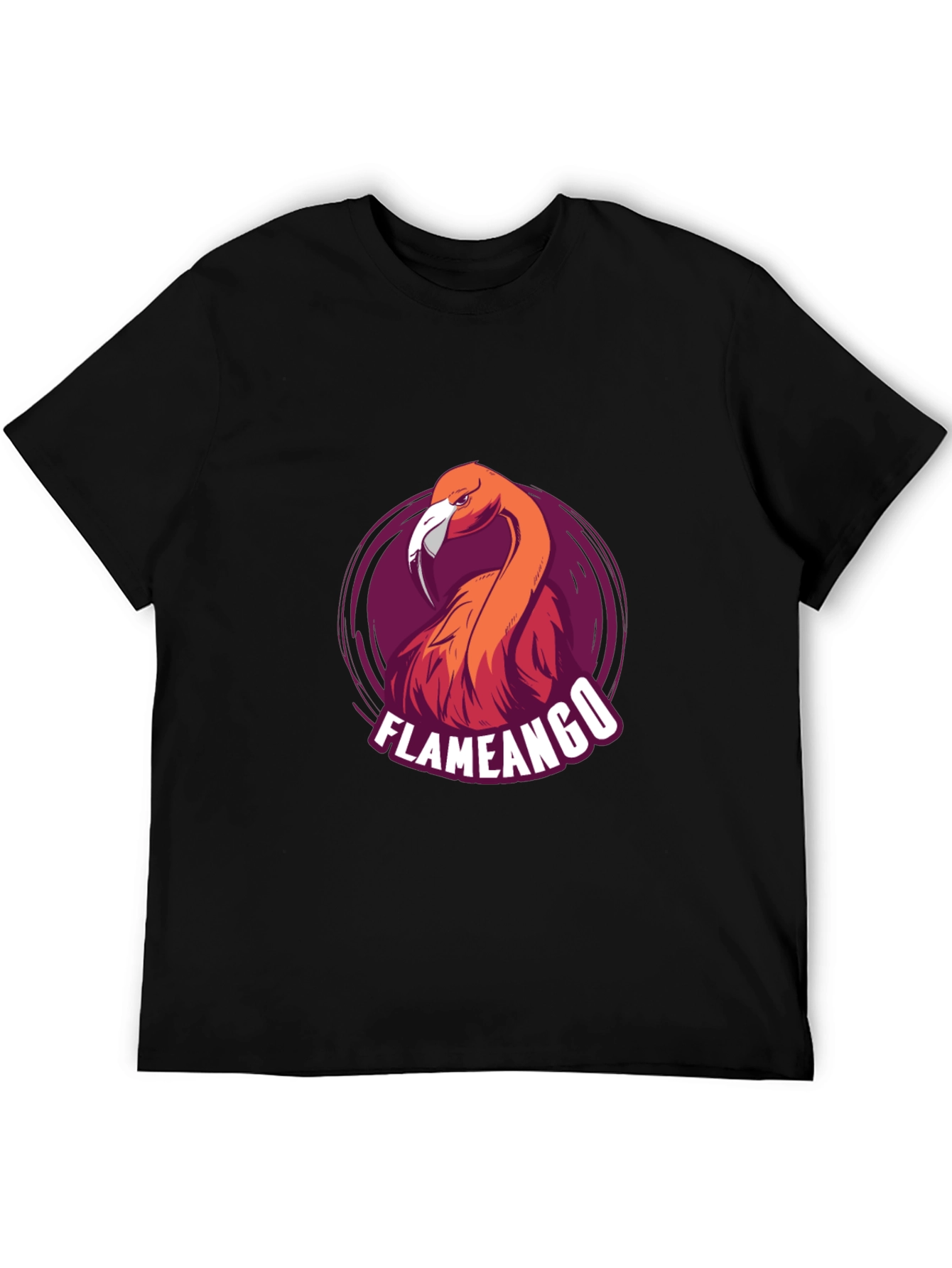 Flameango Graphic Tee - Cool Bird Design
