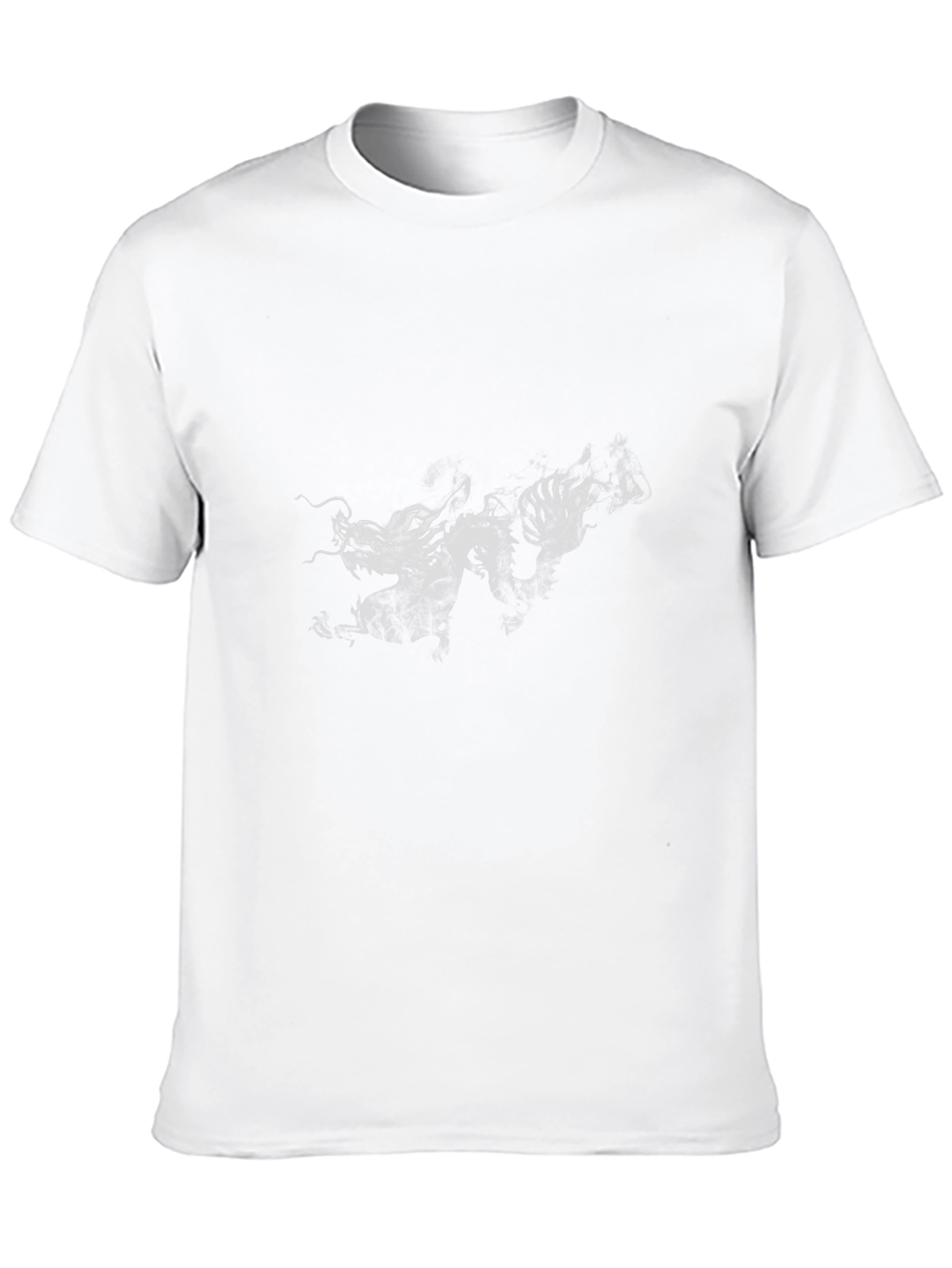 Dragon Graphic Tee - Black Short Sleeve T-Shirt