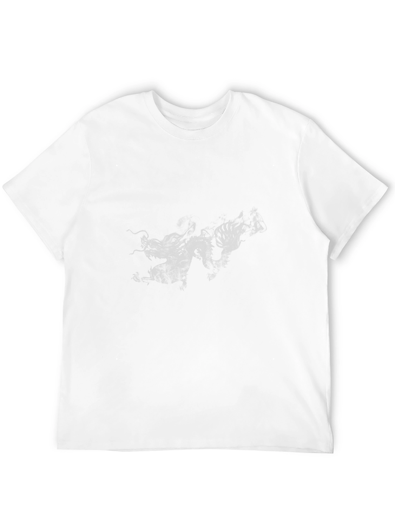 Dragon Graphic Tee - Black Short Sleeve T-Shirt