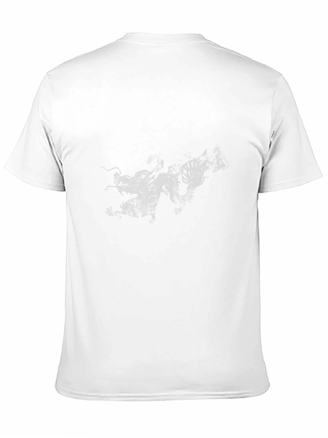 Dragon Graphic Tee - Black Short Sleeve T-Shirt