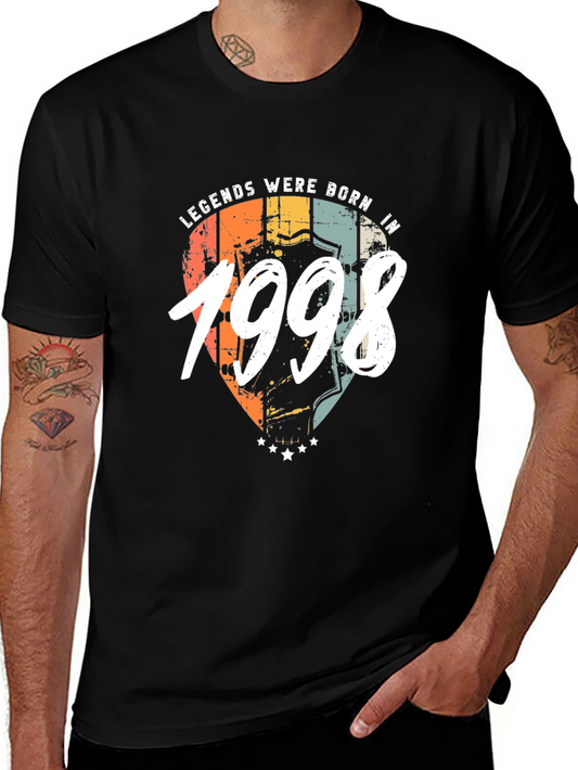 Legends Born in 1998 Black T-Shirt