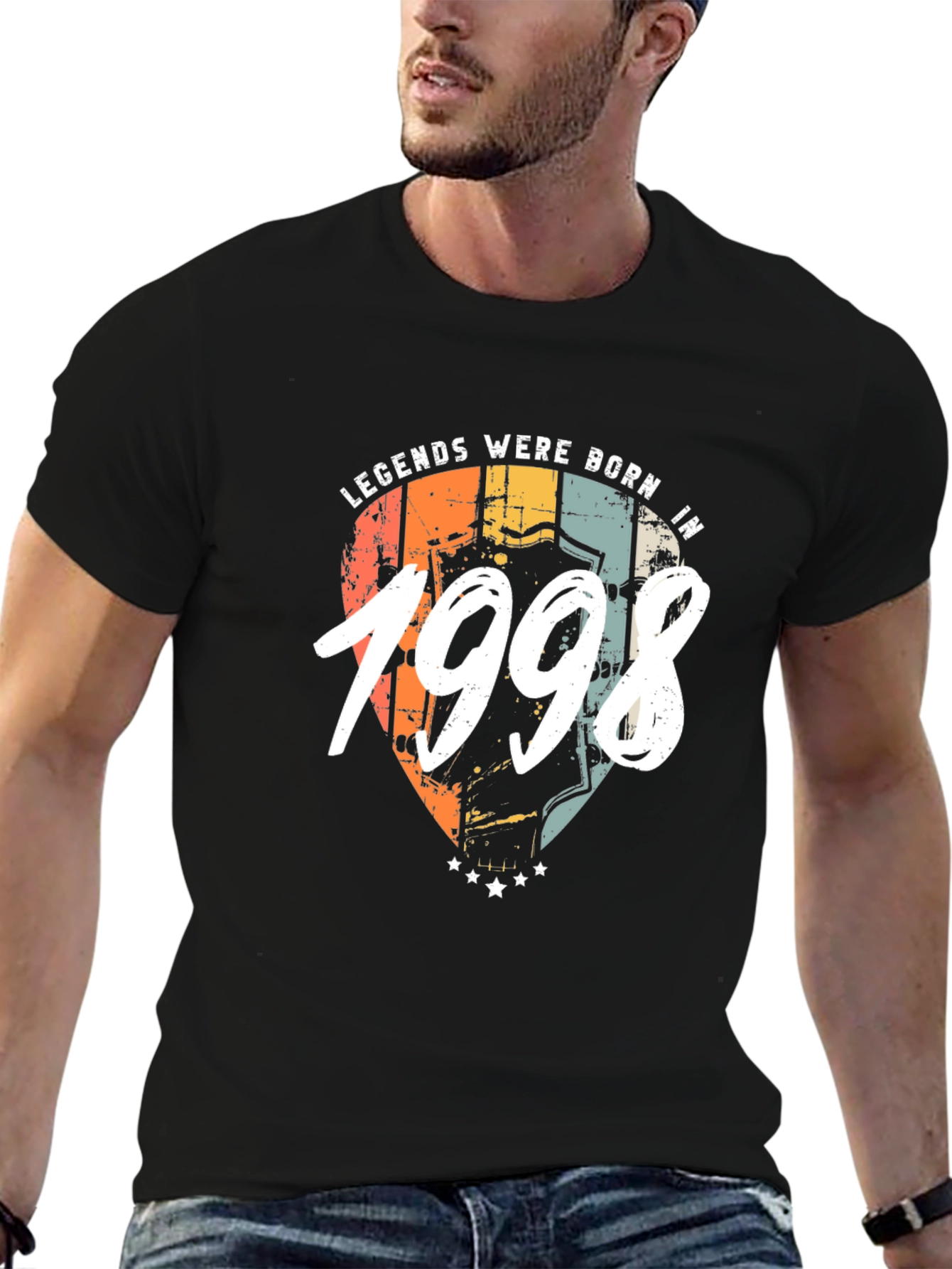Legends Born in 1998 Black T-Shirt