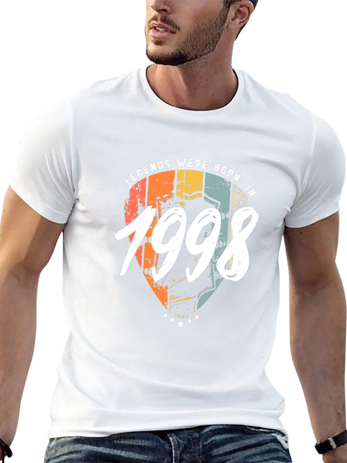 Legends Born in 1998 Black T-Shirt
