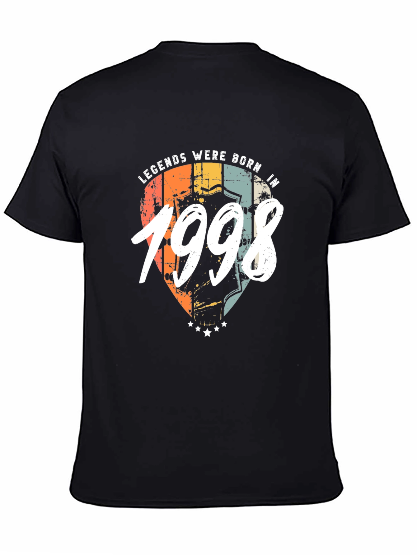 Legends Born in 1998 Black T-Shirt