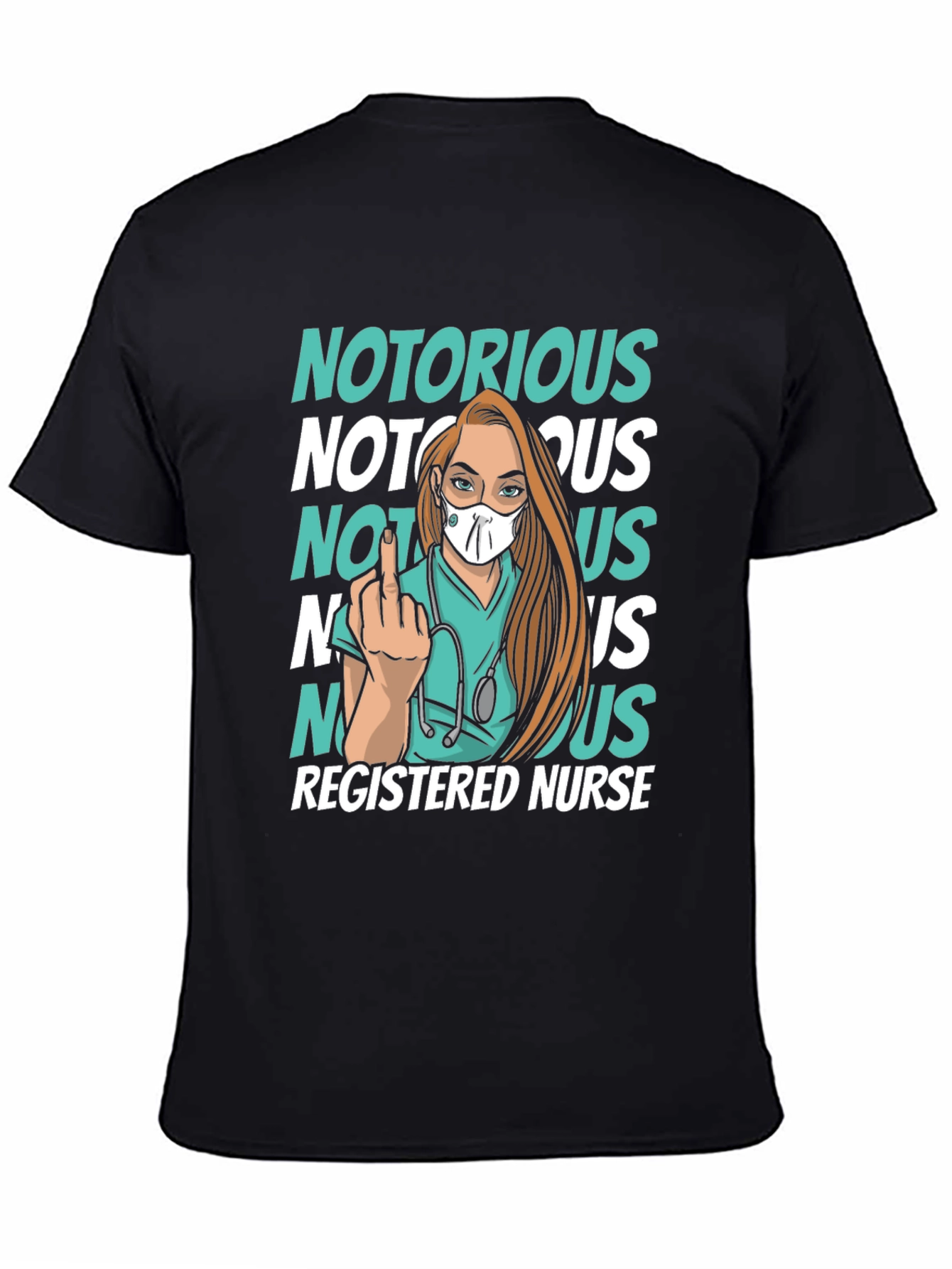 Notorious Registered Nurse Graphic Tee